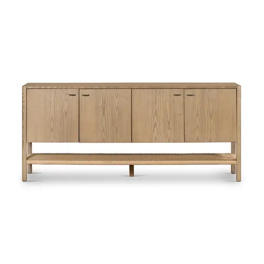 Zuma Sideboard In Dune Ash by FOUR HANDS