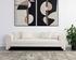 KIRA SOFA - HEATHER IVORY TWEED by Sunpan