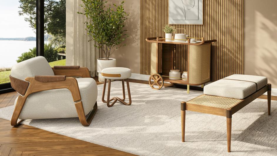 Hermes Accent Chair by Urbia Imports