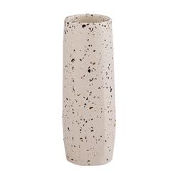 Terrazzo White Vase - Small Skinny by tov furniture
