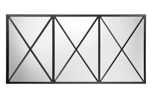 Xyla Iron Rectangle Wall Mirror by Jamie Young