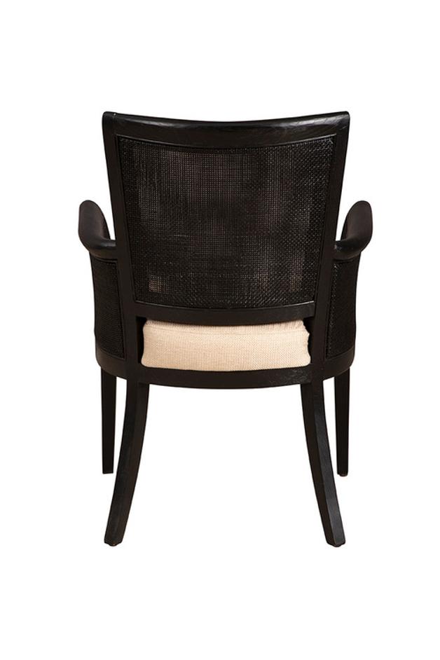 Black Gimble Arm Chair by Furniture Classics