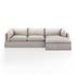 Habitat 2Pc Raf Sectional In 115'' In Moon by FOUR HANDS