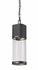 Lestat 1 Light Outdoor Chain Light in Black Finish by Z-Lite