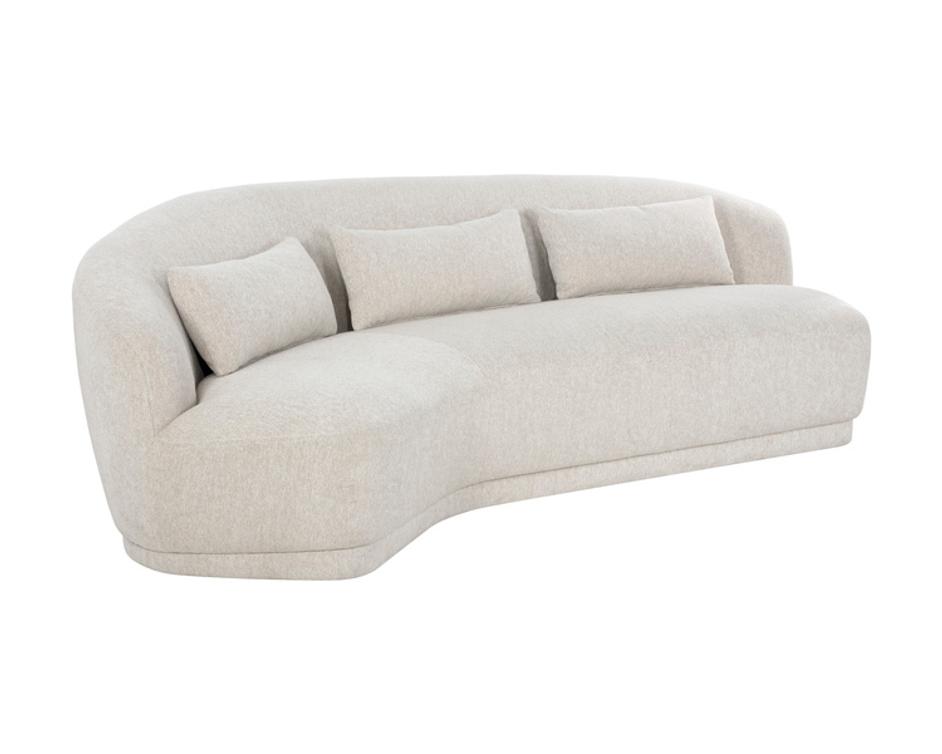 SORAYA SOFA - DOVE CREAM by Sunpan