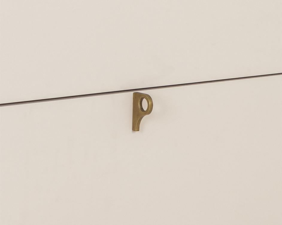 CELINE NIGHTSTAND - LARGE - CREAM by Sunpan