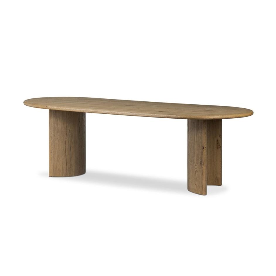 Paden Dining Table - Worn Oak Veneer by Four Hands