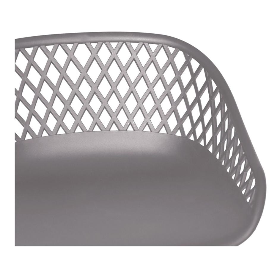 PIAZZA OUTDOOR COUNTER STOOL GREY-M2 by Moes Home