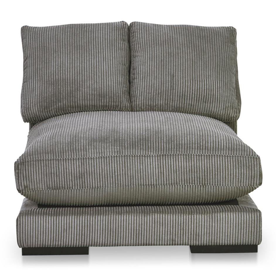 Plunge Slipper Chair Charcoal by Moes Home