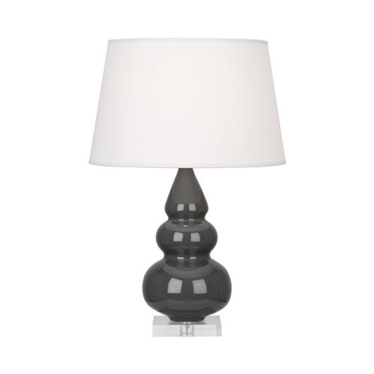 Ash Small Triple Gourd Accent Lamp by Robert Abbey