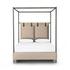 Leigh Canopy Queen Bed - Palm Ecru by Four Hands