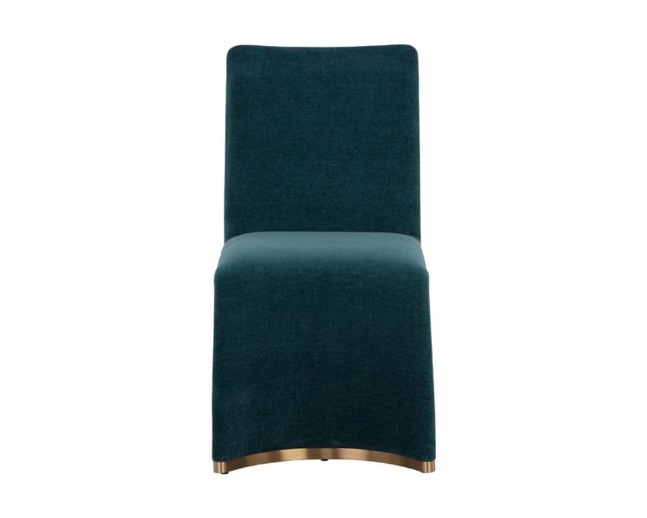 ILUKA DINING CHAIR - DANNY TEAL by Sunpan