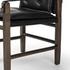 Lenz Dining Armchair In Carson Black by Four Hands