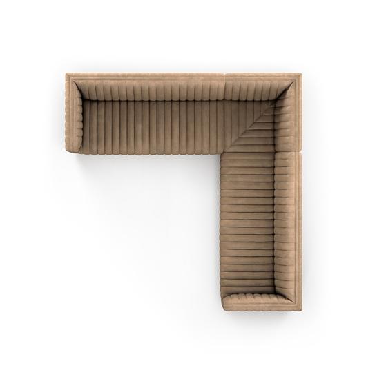 Augustine 3 Pc Sec Sofa In 105" In Palermo by FOUR HANDS