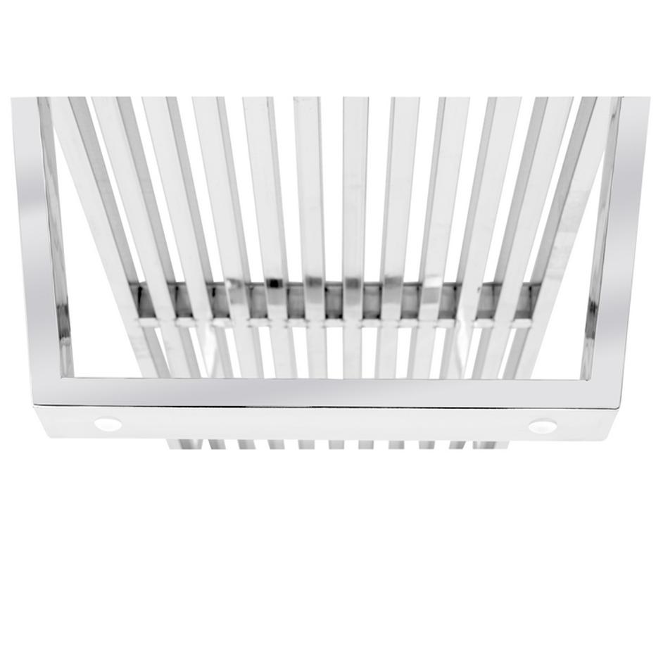 Henry PLATFORM BENCH - 5 FEET - SILVER by LeisureMod