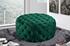 Percy Ottoman/Bench In Green Velvet by Meridian Furniture
