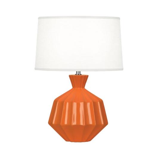 Pumpkin Orion Accent Lamp by Robert Abbey