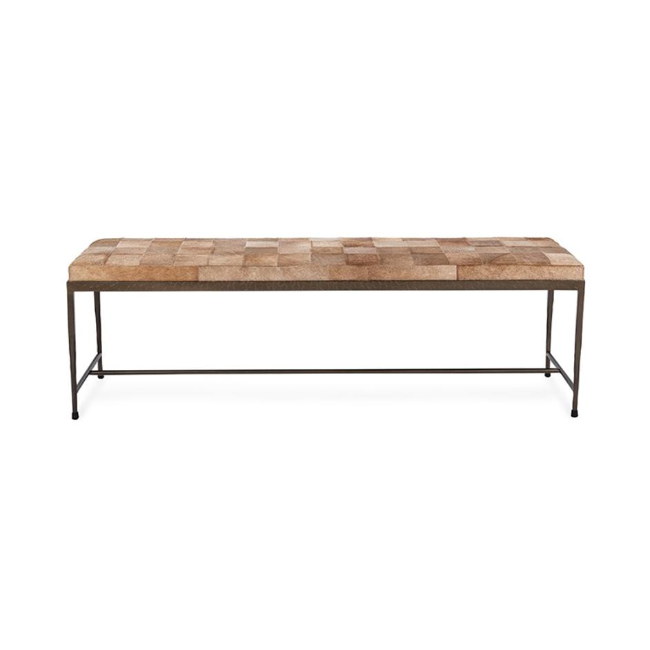 Achen Hide 60" Bench by Classic Home