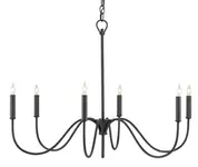Tirrell Small Chandelier by Currey & Company