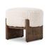 Kirby Accent Stool - Andes Natural by Four Hands