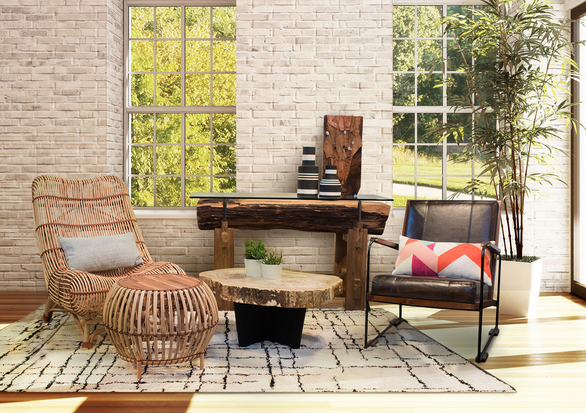 Mixing Mid-Century & Bohemian