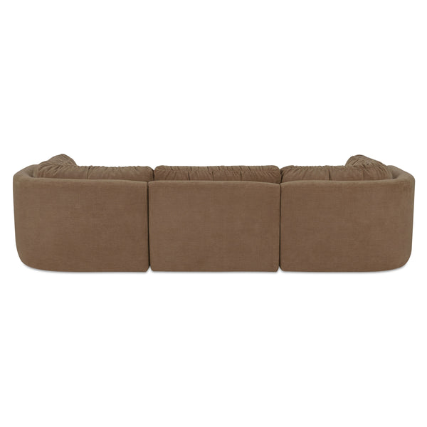Matina Modular Sofa in Taupe Chenille