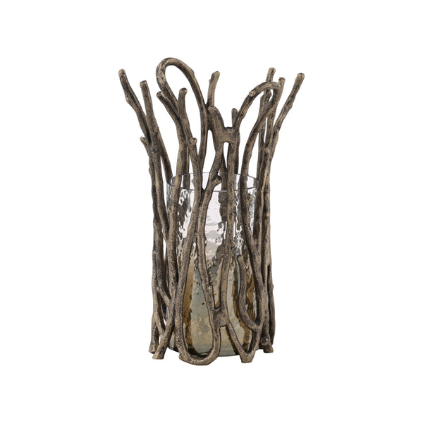 Light Hurricane Vase Set