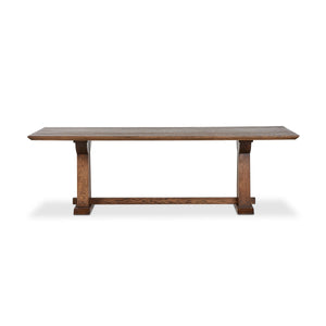 Ashwin Dining Table in Brown Oak