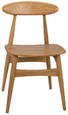 Surf Chair in Sungkai/Mindi with Clear Coat Finish