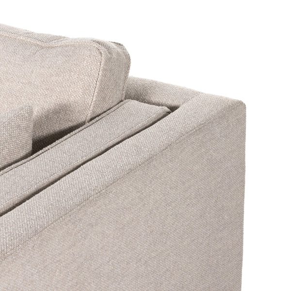 Lawrence Sofa In 87" In Nova Taupe