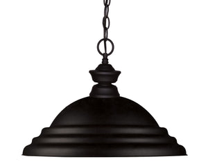 Pendant Lights 1 Light Pendant in Matte Black Finish