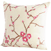 Pillow Cover | Pink & White - 18 x 18