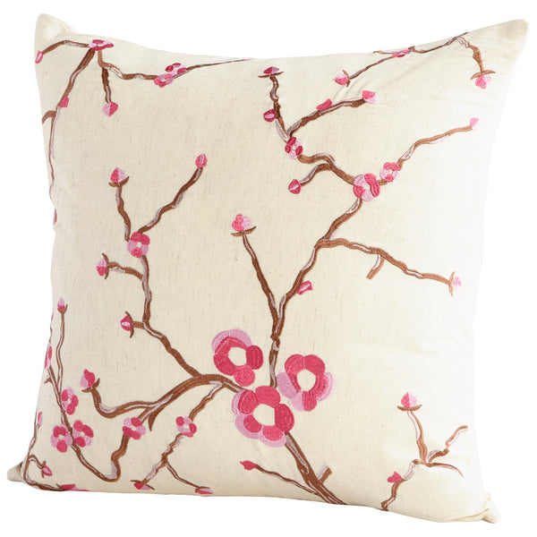 Pillow Cover | Pink & White - 18 x 18