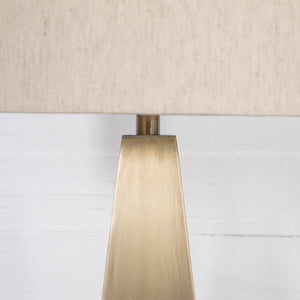 Leander Table Lamp In Brass