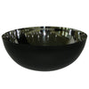 Medium Stainless Steel Bowl Chrome/Black