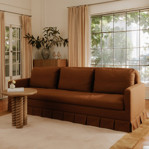 Pellicano Sofa in Terracotta by Gillian Segal