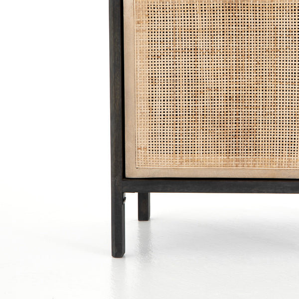 Sydney Left Nightstand In Black Wash