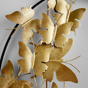 Caesar Wall Decor in Gold and Black