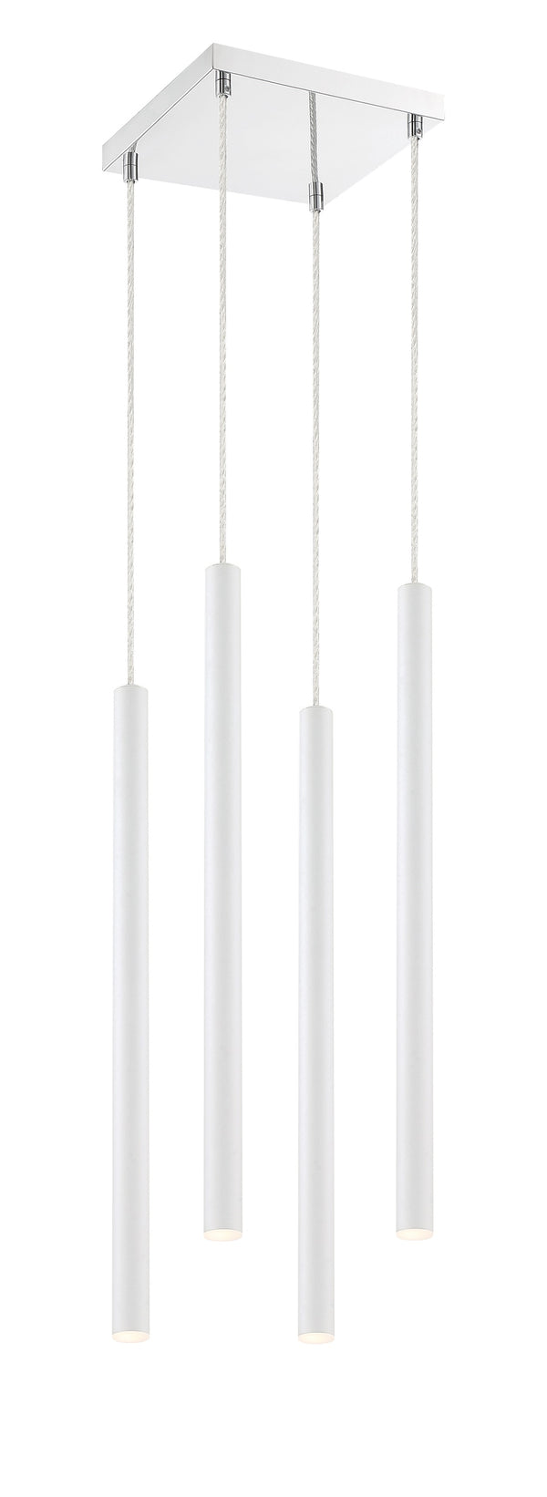 Forest 4 Light Island/Billiard in Chrome Finish