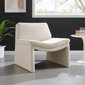 Denise Fabric Accent Chair, Palladian Beige