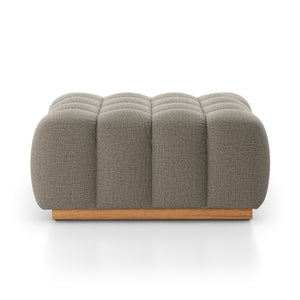 Roma Outdoor Ottoman Piece In Alessi Fawn