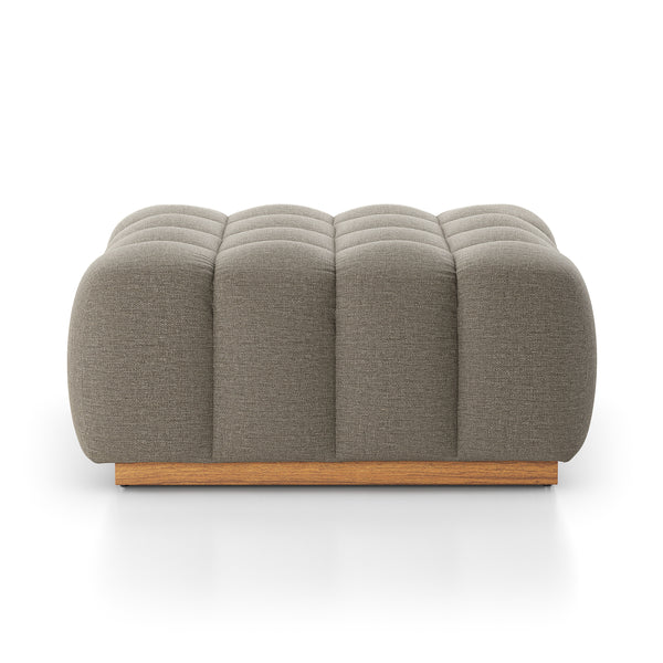 Roma Outdoor Ottoman Piece In Alessi Fawn