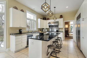 Euclid 1 Light Mini Pendant in Olde Brass + Bronze Finish