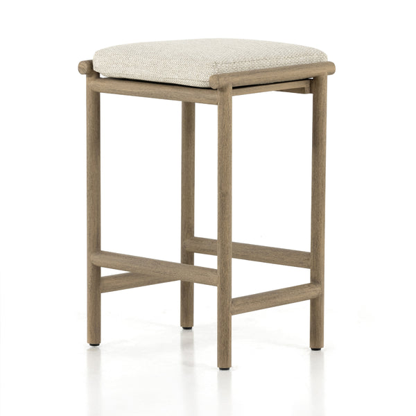 Kyla Outdoor Stool In Brown/Sand In Counter