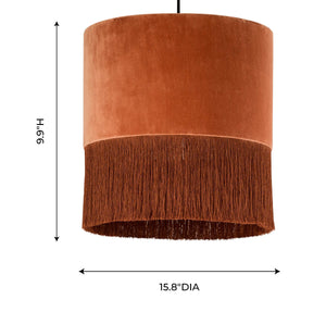 Atolla Brick Tassel Pendant