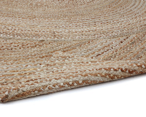 PRESCOTT HAND-BRAIDED RUG - WARM NATURAL - 10' X 14'