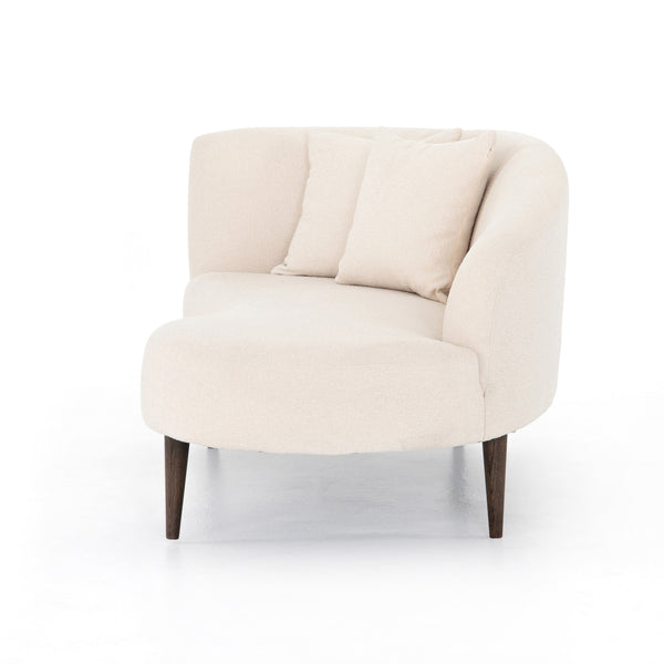 LUNA CHAISE IN IVORY