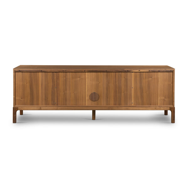 Arturo Media Console - Natural Walnut Veneer