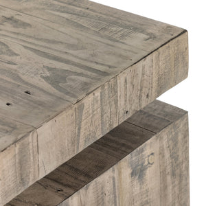 MATTHES CONSOLE TABLE IN WEATHERED WHEAT