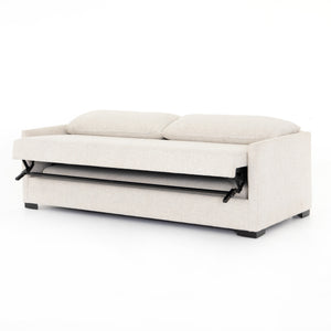 Wickham Sofa Bed In 86.5" In Alameda Snow In Full